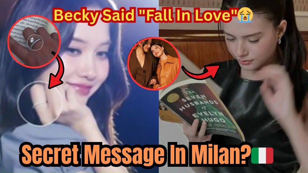 (Freenbecky)Is it a Secret Confession? 🫢 Freen & Becky&rsquo;s 'Hidden' Signals in Milan #freenbeck 