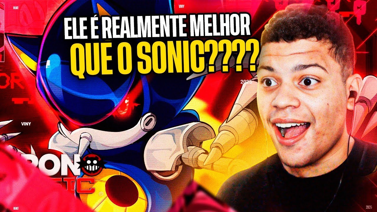 (ACHEI ELE PIKA! KKKK) Chrono - VERDADEIRO OURI&Ccedil;O | Metal Sonic (Sonic) [REACT]