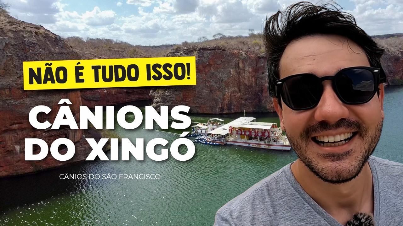 PASSEIO nos CÂNIONS do XINGÓ do RIO SÃO FRANCISCO Sergipe Saindo de Aracajú