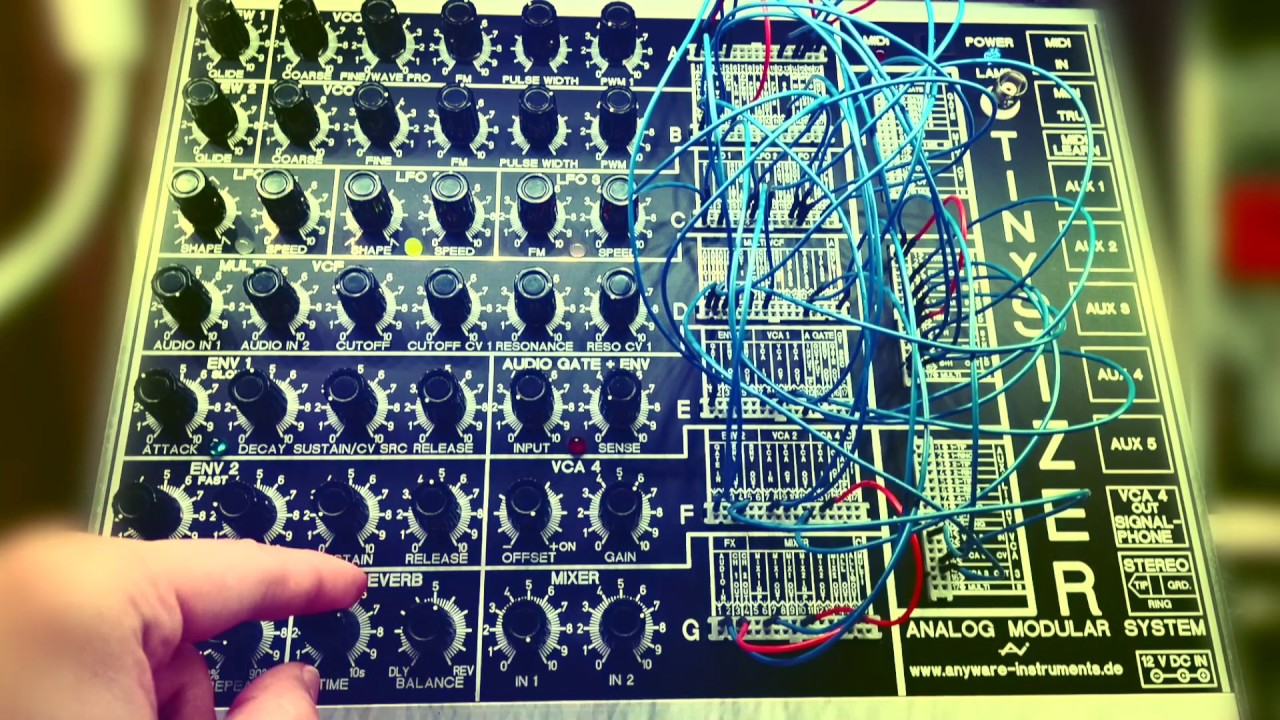 TINYSIZER Modular Synth - Ambient Noise Music #TTNM