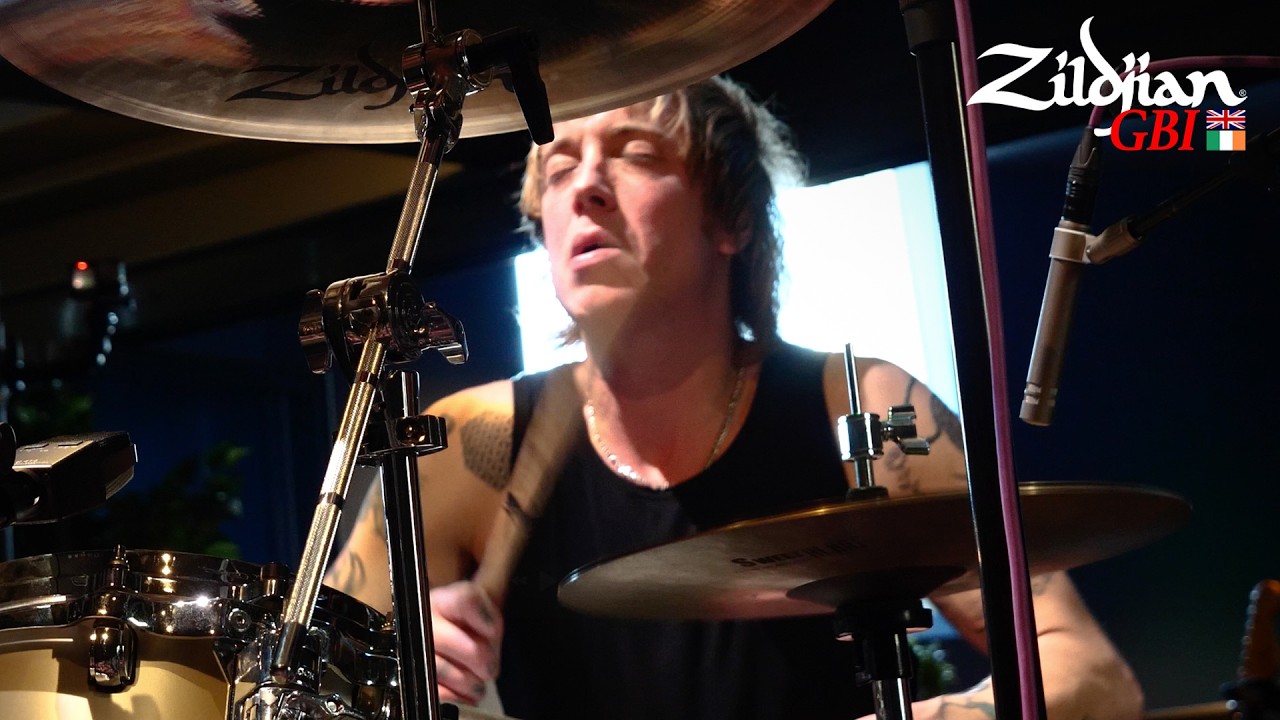 Zildjian Cymbal Setup with Charlie Harman at Salvation Studios