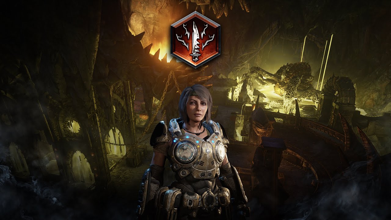 Gears 5: Solo Master Boss Rush as Blademaster on Nexus (No forts)