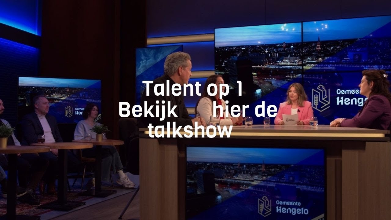 Hoe maken we Hengelo en Twente aantrekkelijker voor talent? | Talkshow Talent op 1