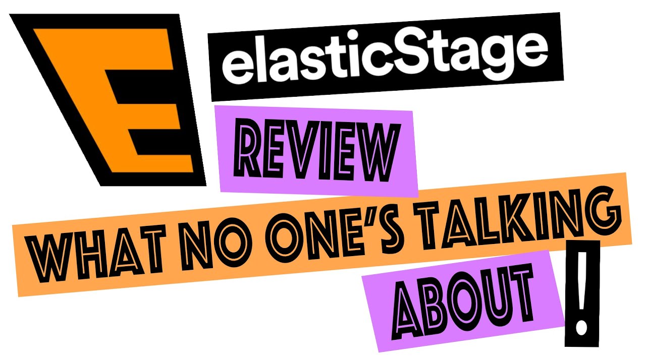 Elastic Stage Review / What No One's Talking About / On Demand CD & Vinyl