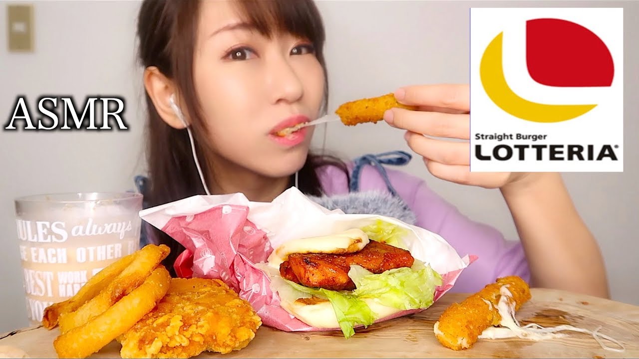 【ASMR】新作のチーズスティックなどを食べる音 -Mozzarella Sticks ASMR-