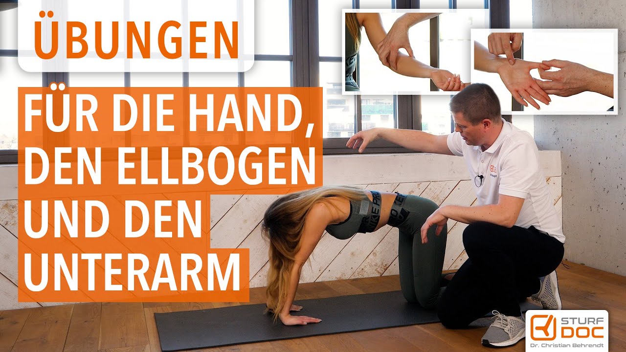Übungen für Ellbogen, Unterarm und Hand (Prävention & chronische Schmerzen)