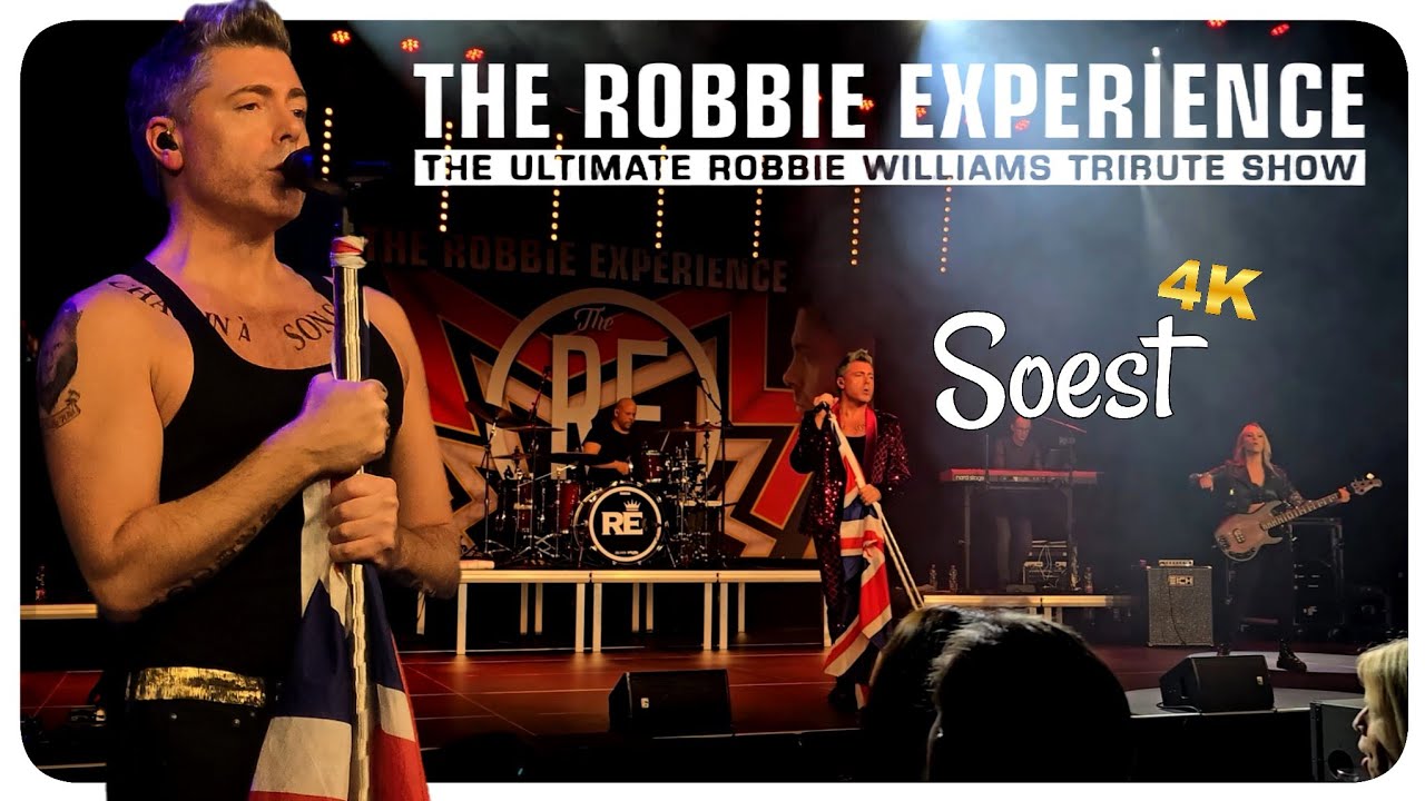 THE ROBBIE EXPERIENCE - Live in Soest, Stadthalle, 25/01/2025 - 4K (Robbie Williams Tribute) (Sat.1)