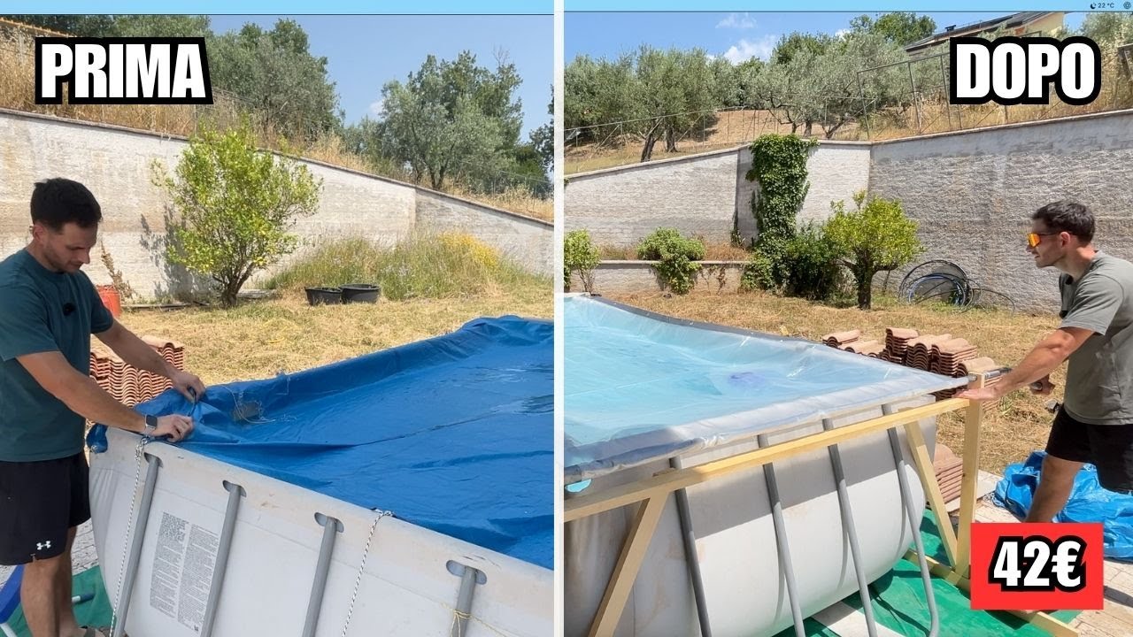 COPERTURA PISCINA FAI-DA-TE CON 42€