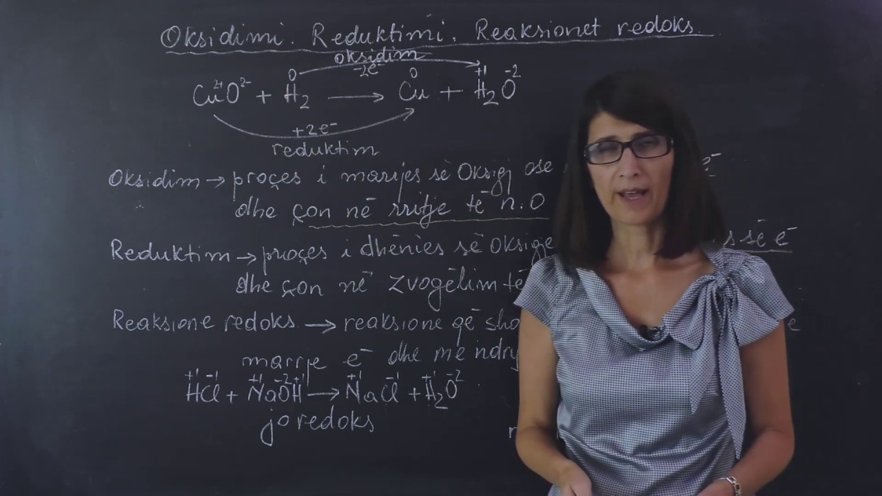 72K   Oksidimi Reduktimi Reaksionet redoks