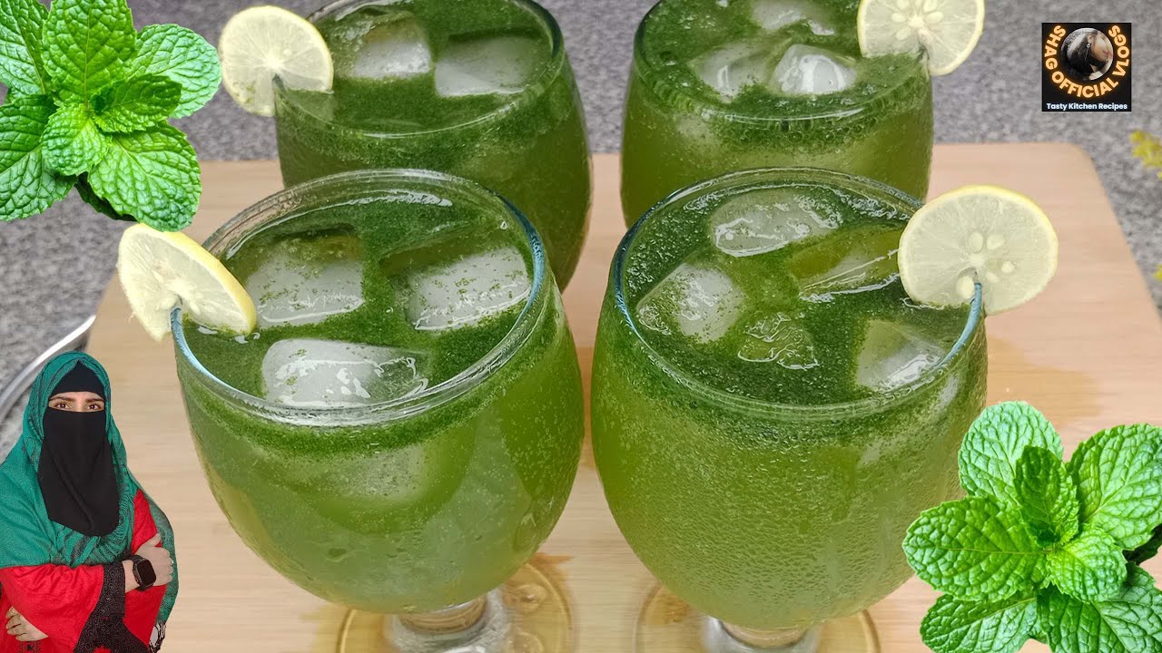 Restaurant Style Mint Margarita Recipe By Shag Official Vlogs | Mint Lemonade Recipe|Summer Drinks |