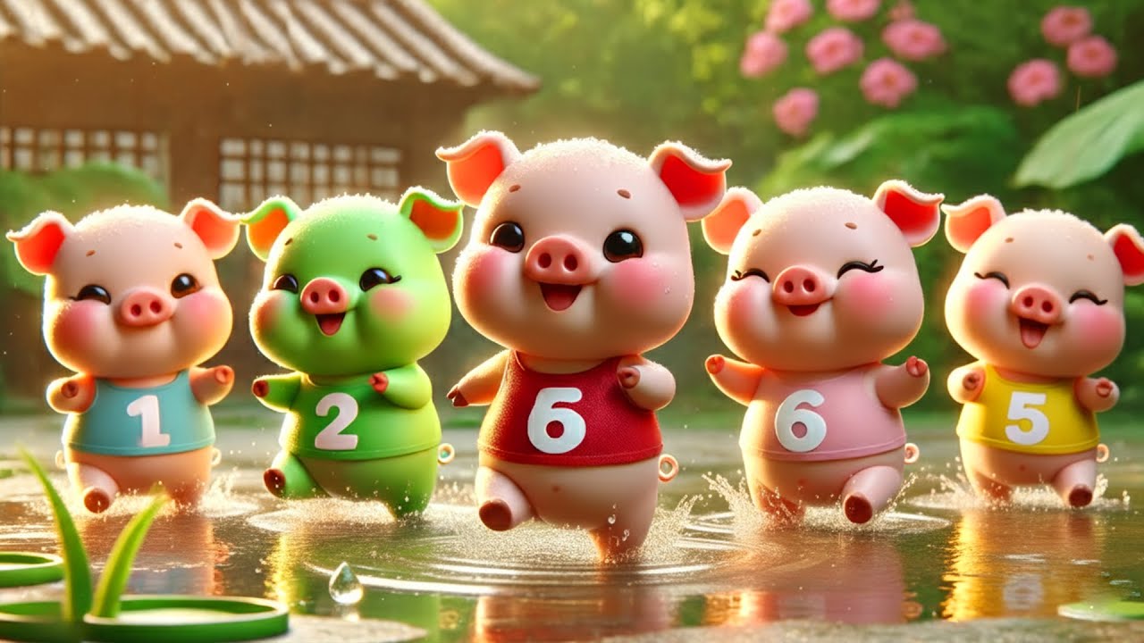Li&ecirc;n Kh&uacute;c Con Lợn &Eacute;c Remix - Nhạc Thiếu Nhi 4K Con Heo Đất & Ch&uacute; Vịt Con - Ca Nhạc Thiếu Nhi 3D