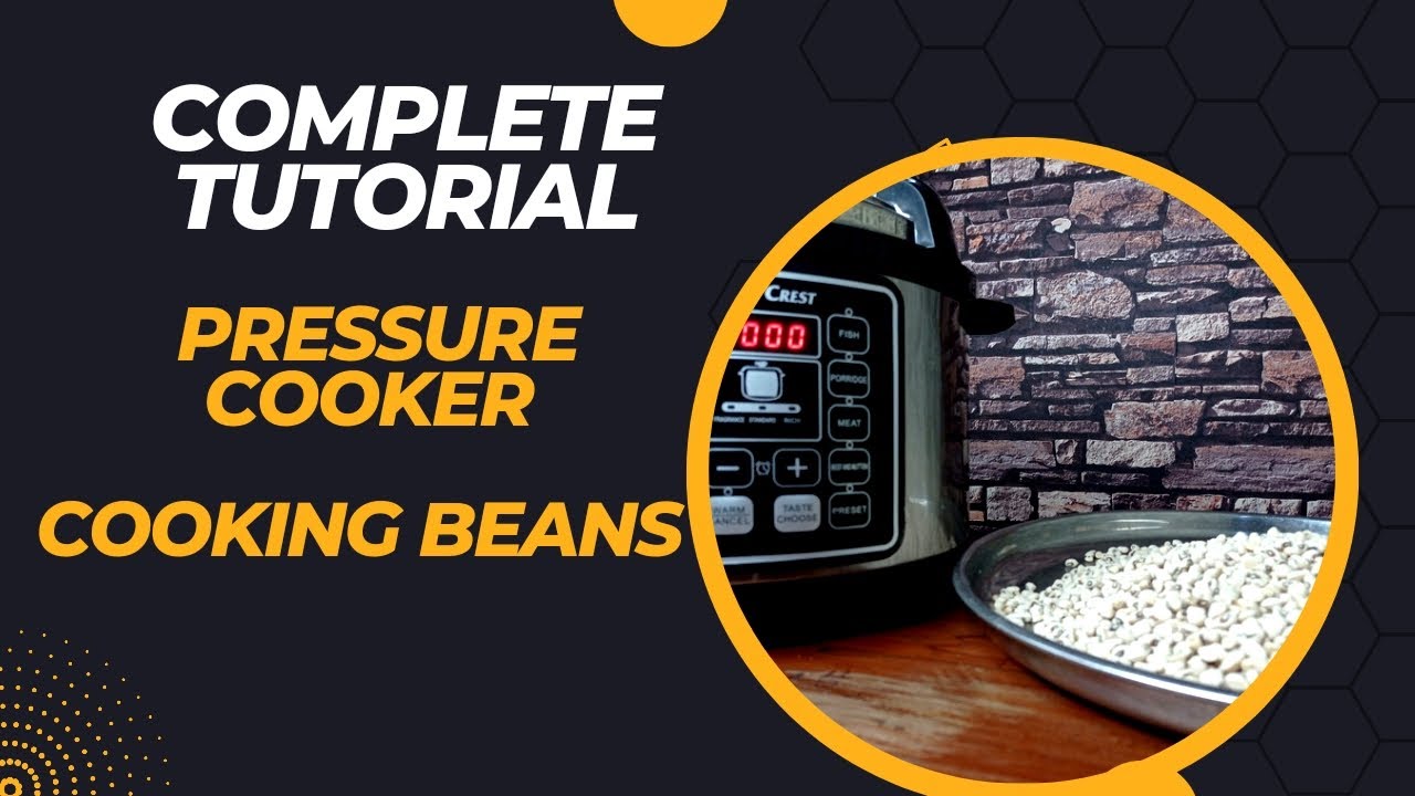 How To Cook Beans In less Than 40 minutes With The Pressure Cooker//Instant pot