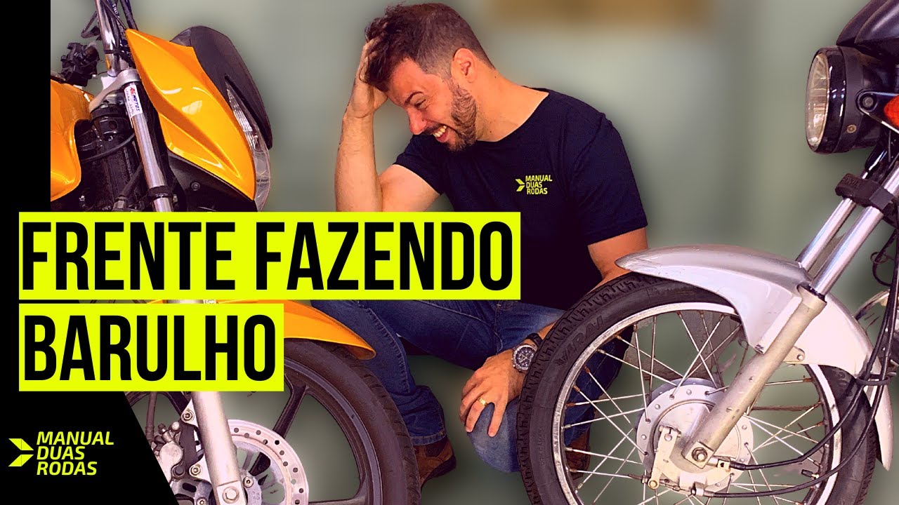 Frente da moto fazendo Barulho I Entenda o que pode ser