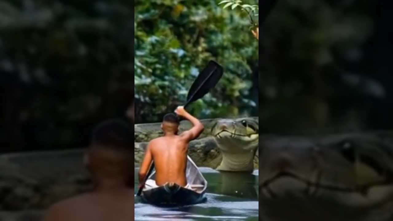 FINAL SECONDS: Fisherman Faces a Mythical 150-Foot Green Anaconda