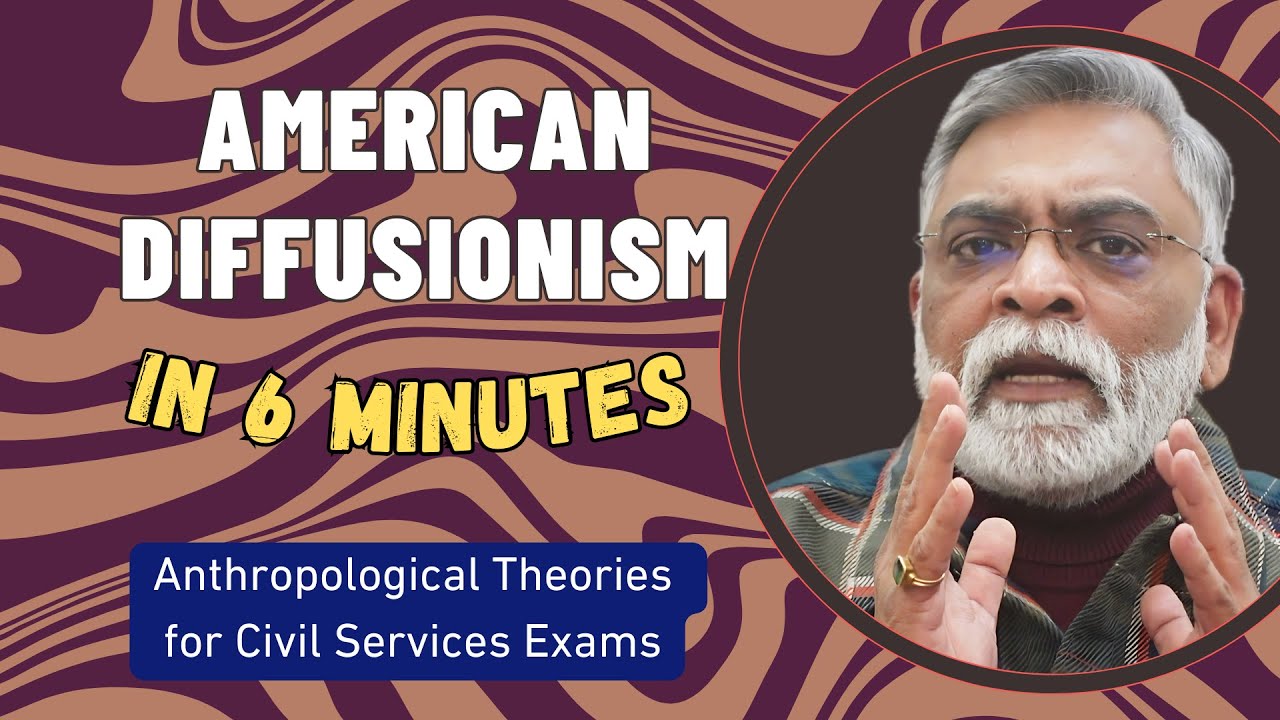 Quick Guide To American Diffusionism | Anthropological Theories for UPSC In Under 6 Minutes