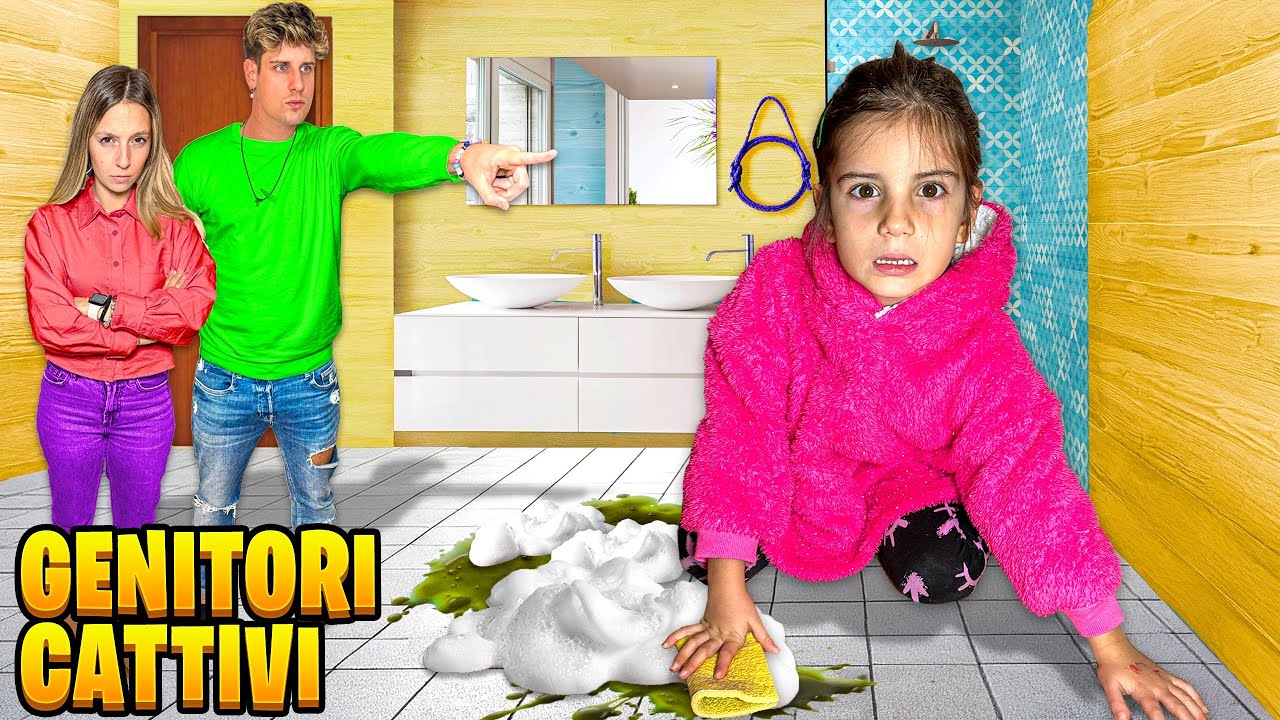 AURORA SOPRAVVIVE AI GENITORI PIÙ CATTIVI DEL MONDO PAPÀ MIKE E LAURA PER 24 ORE NELLA VITA REALE!