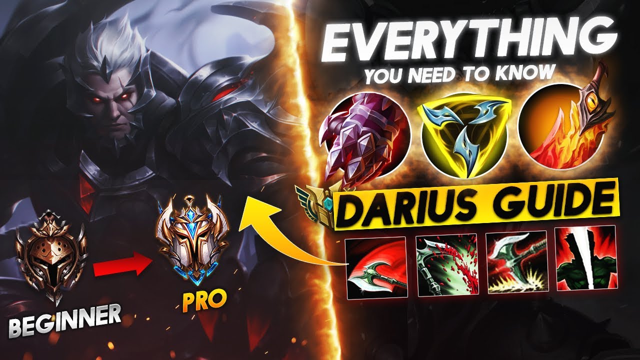 EXTREMELY DARIUS GUIDE | EVERYTHING YOU NEED TO KNOW | WILDRIFT
