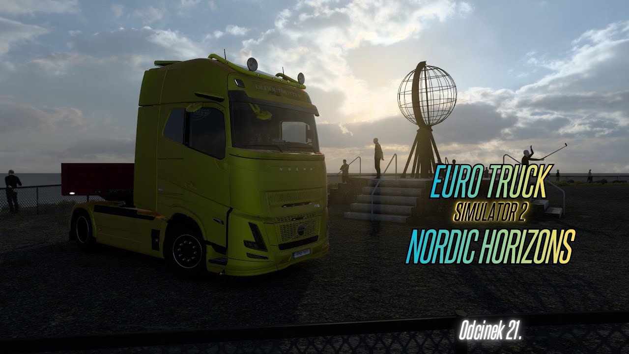 [LIVE] Euro Truck Simulator 2: Nordic Horizons - dzień 21. - jazda po achievementy!