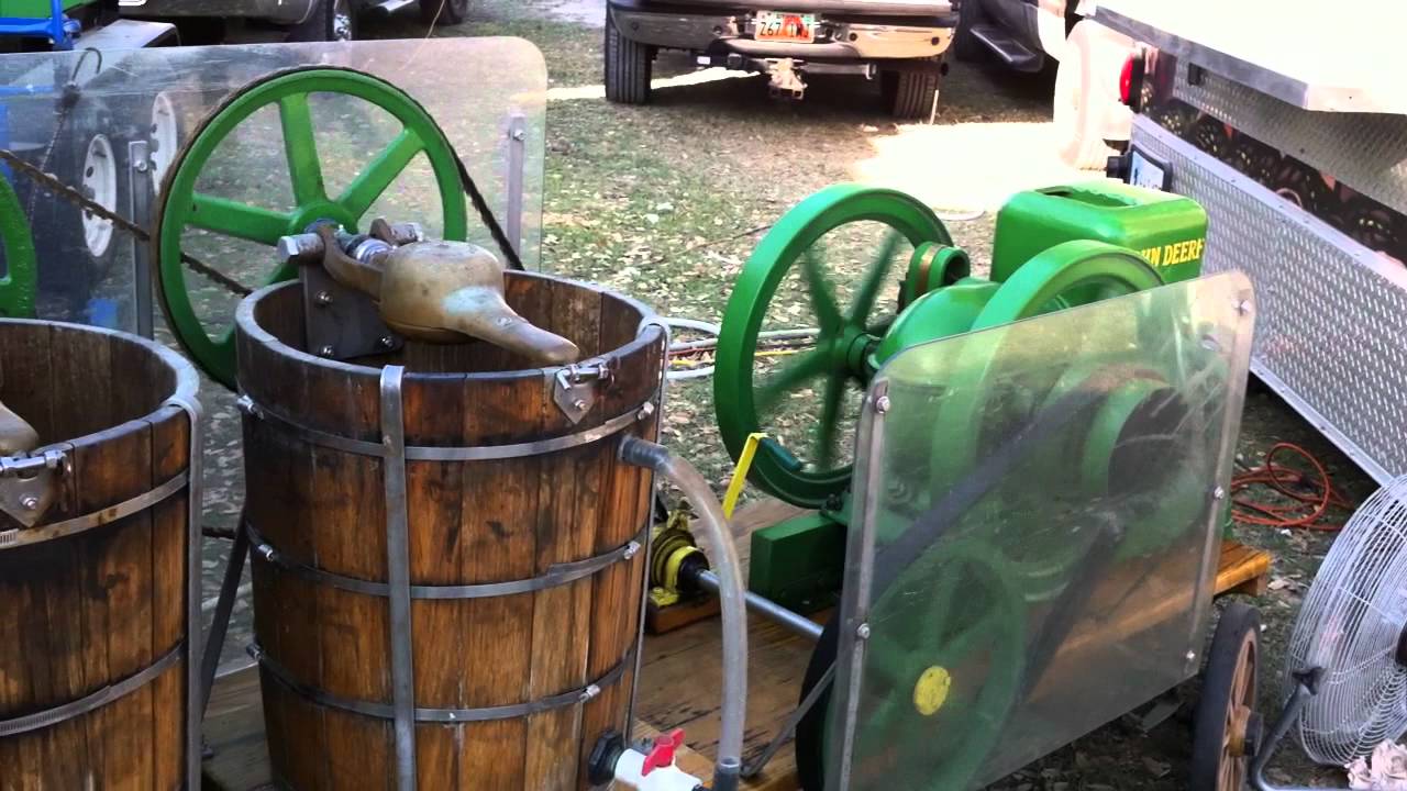 1927 Gas-Powered Ice Cream Machine