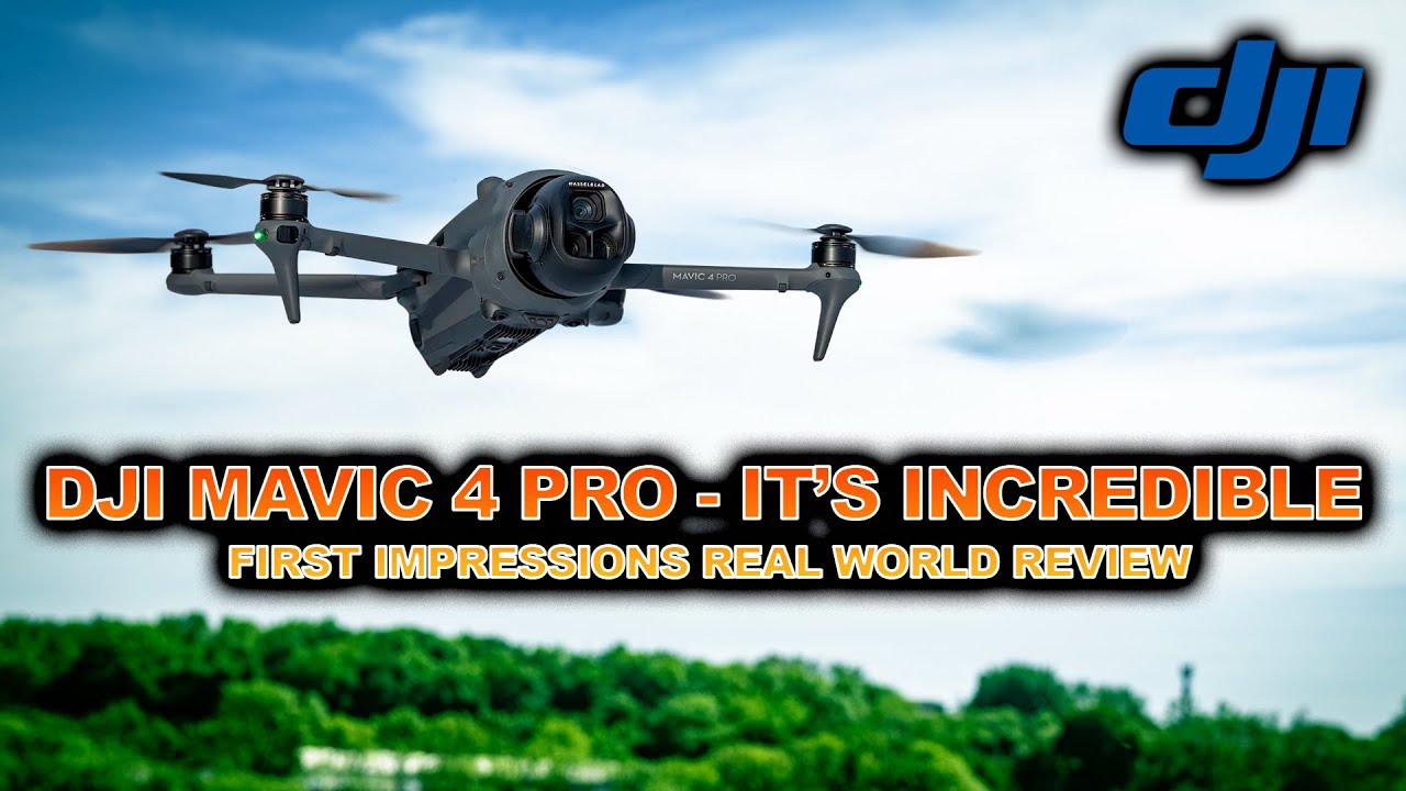 DJI MAVIC 4 PRO First Impressions Review | It's INCREDIBLE !