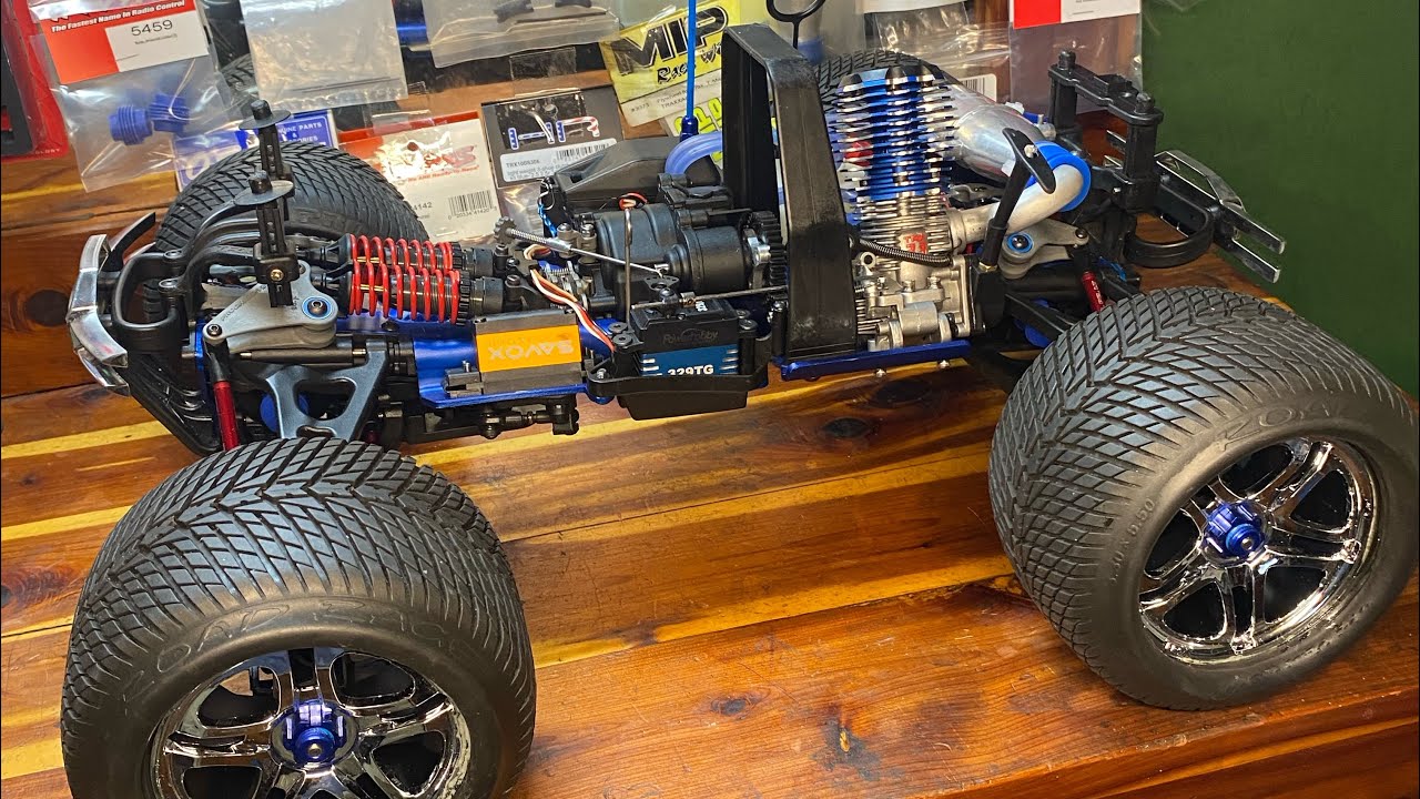 Traxxas Revo 2.5R / 3.3 BRAKE DISC UPGRADE (GREAT PART ACTUALLY MAKES A DIFFERENCE) 