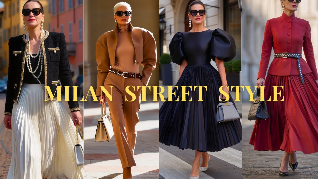 What Italians Are Wearing in 2025 🇮🇹 Stunning Milan Street Style for Late Autumn Fashion