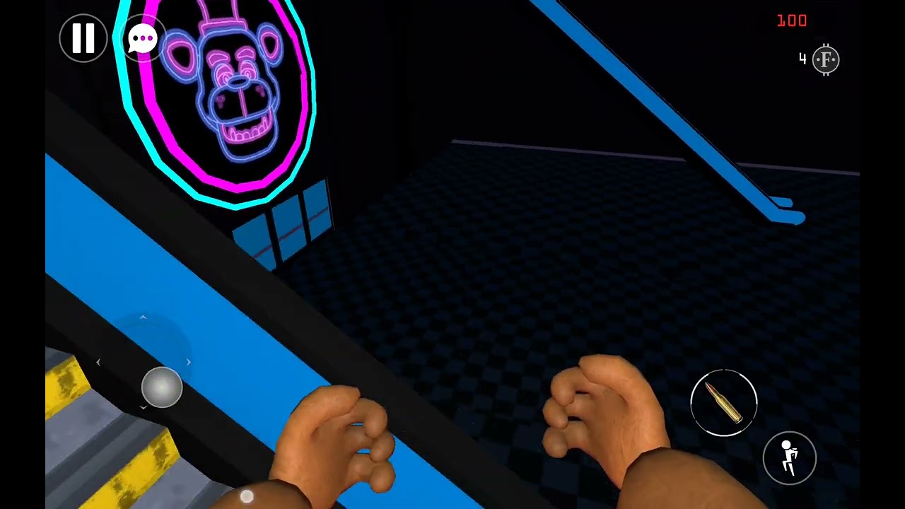 Fredbox 2 oynadık çok güzel oyun animatronics simülatör benzeri!