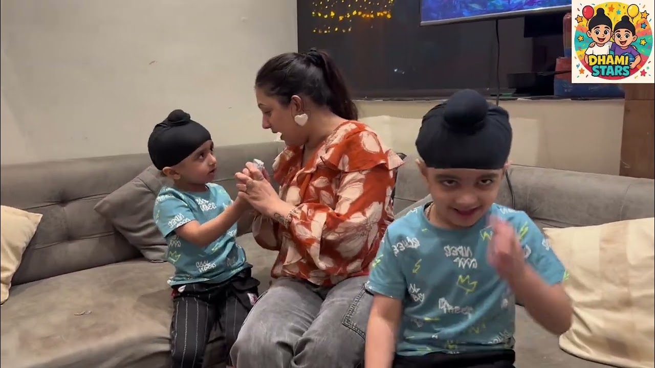 &ldquo;The Thank You Challenge | Harv & Gurveer vs Papa 😂 | Dhami Stars Family Vlog&rdquo;