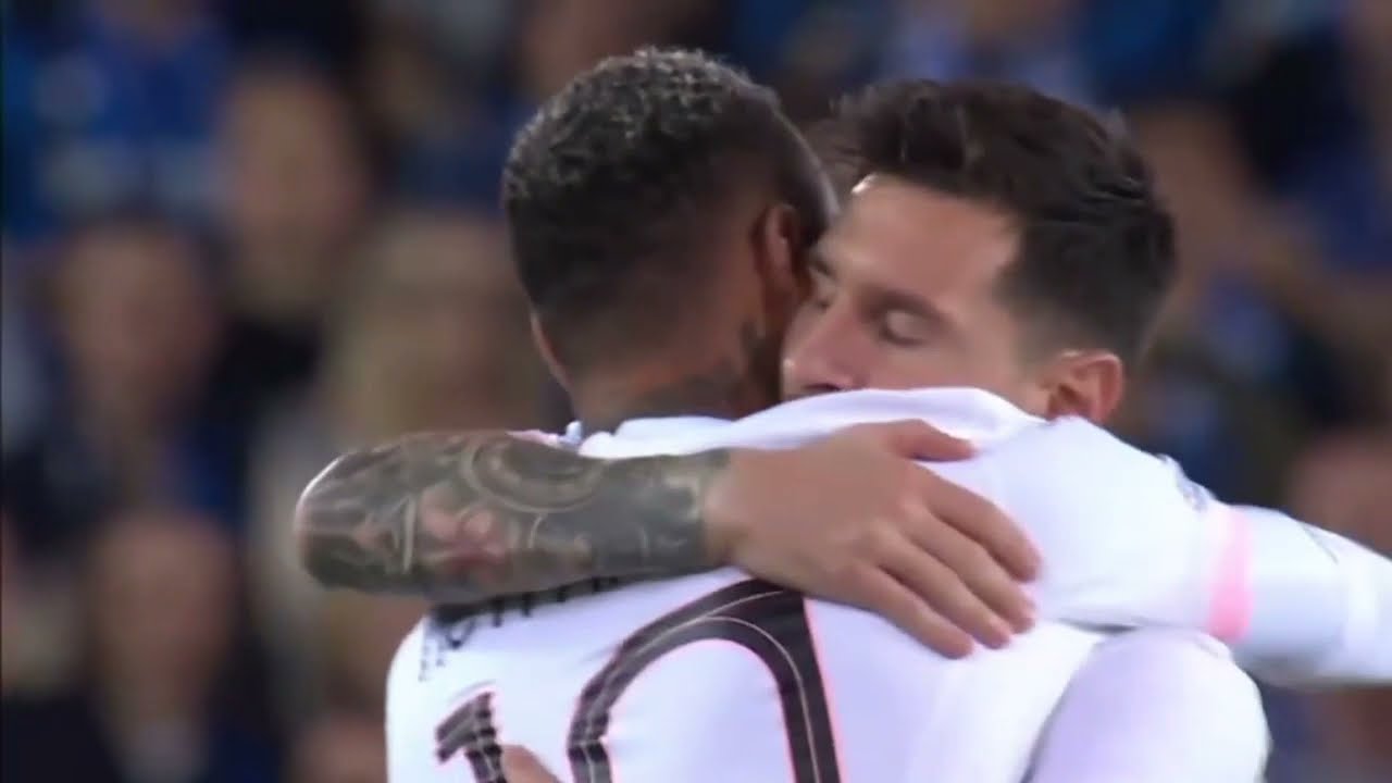 MESSI TITULAR PELA PRIMEIRA VEZ PELO PSG