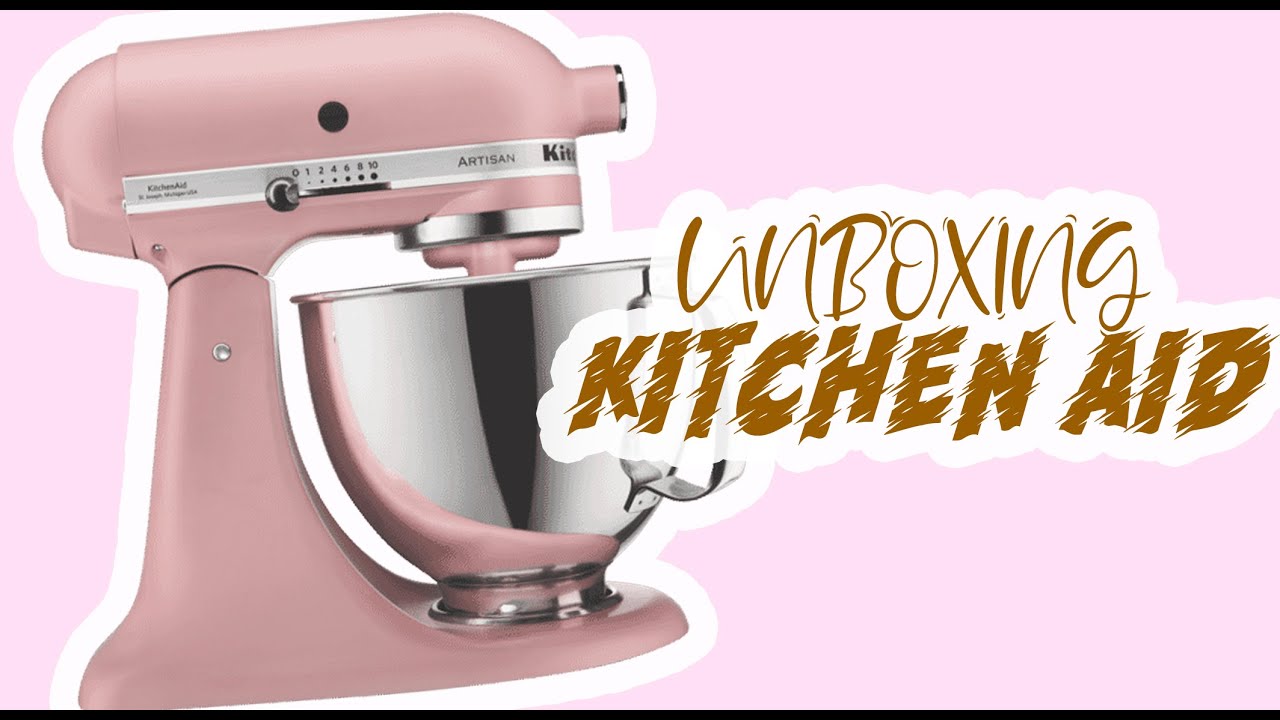 UNBOXING Kitchen Aid Dried Rose