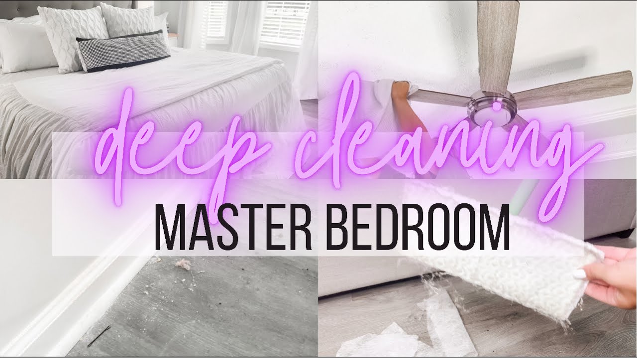 EXTREME CLEAN WITH ME // DEEP CLEANING MASTER BEDROOM // 2021 CLEANING MOTIVATION