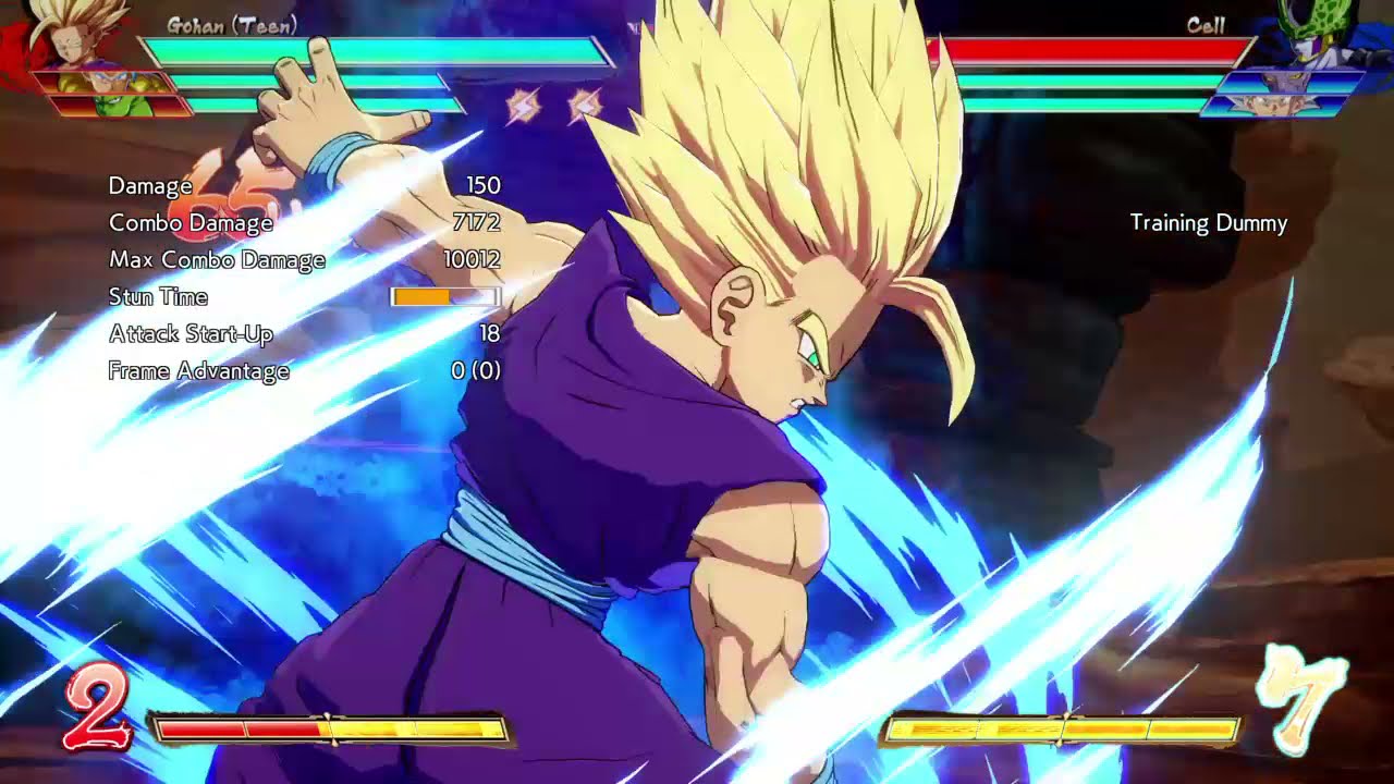 DBFZ Teen Gohan SOLO TOD No sparking no limit break season 4