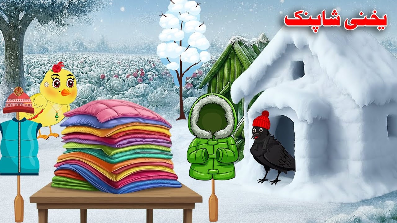 Winter Shoping | Pashto New Cartoon 2026 | Pashto Kahani