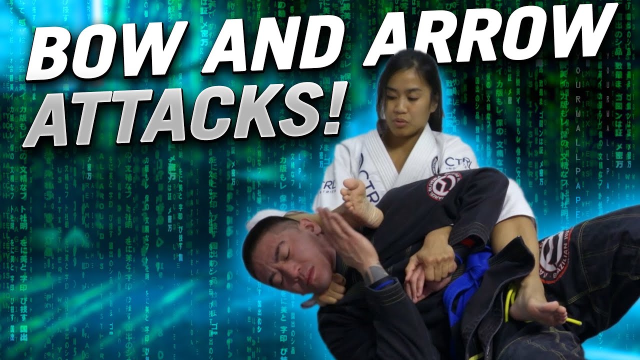 Bow and Arrow Attacks! Kristina Barlaan | #GI #bjj