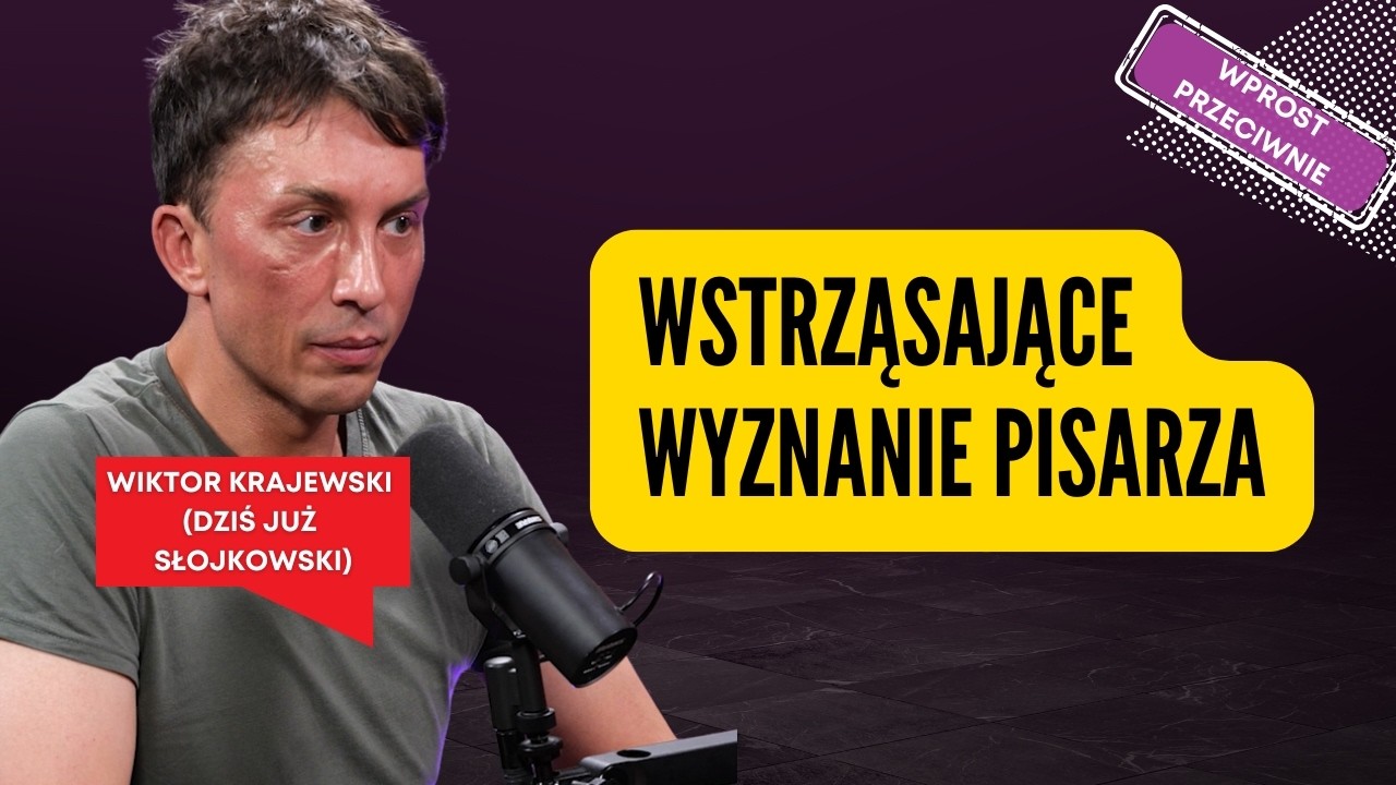 Zmienił nazwisko, by UCIEC Z PIEKŁA. Wstrząsająca historia znanego pisarza
