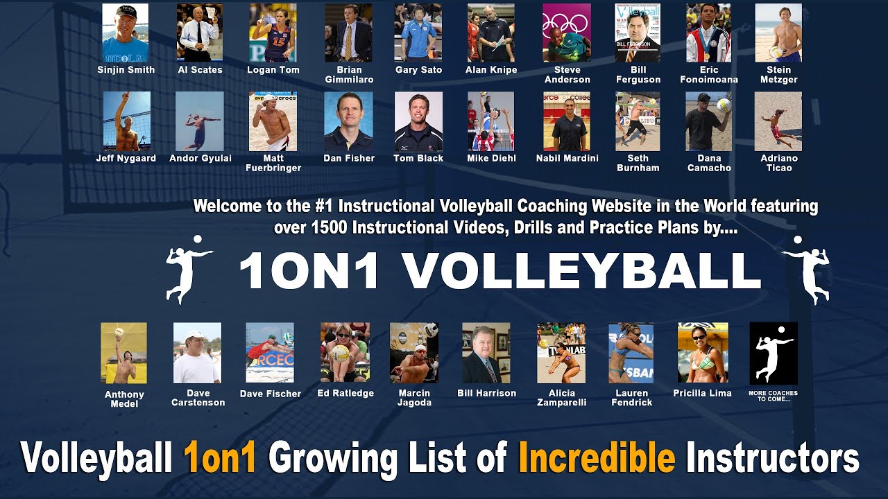 Volleyball1on1.com - #1 Instructional Volleyball Coaching Website in the World
