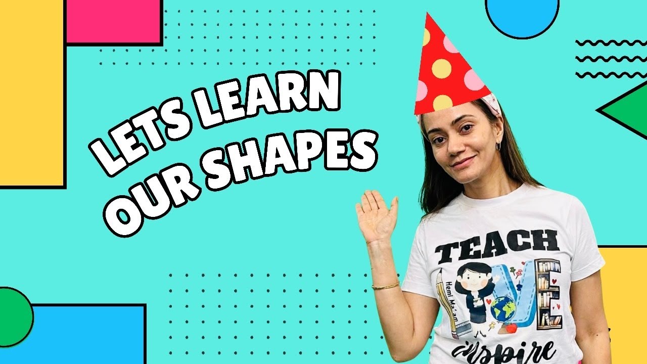 Learn shape the fun way for kids : Circle ,Square and Triangle | Preschool shapes concept learning .