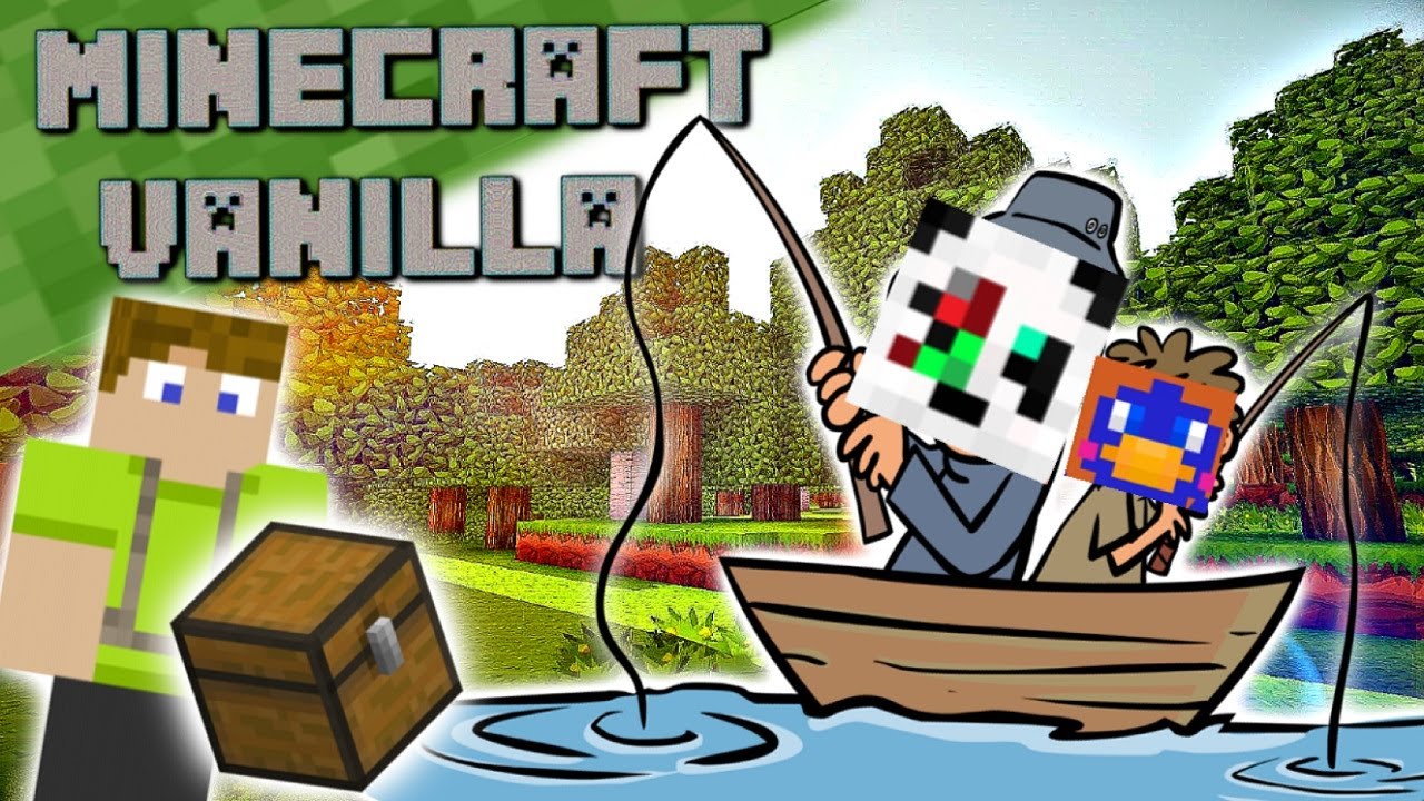 Vanilla Minecraft - Ep 10 - Fishing Hole🎣