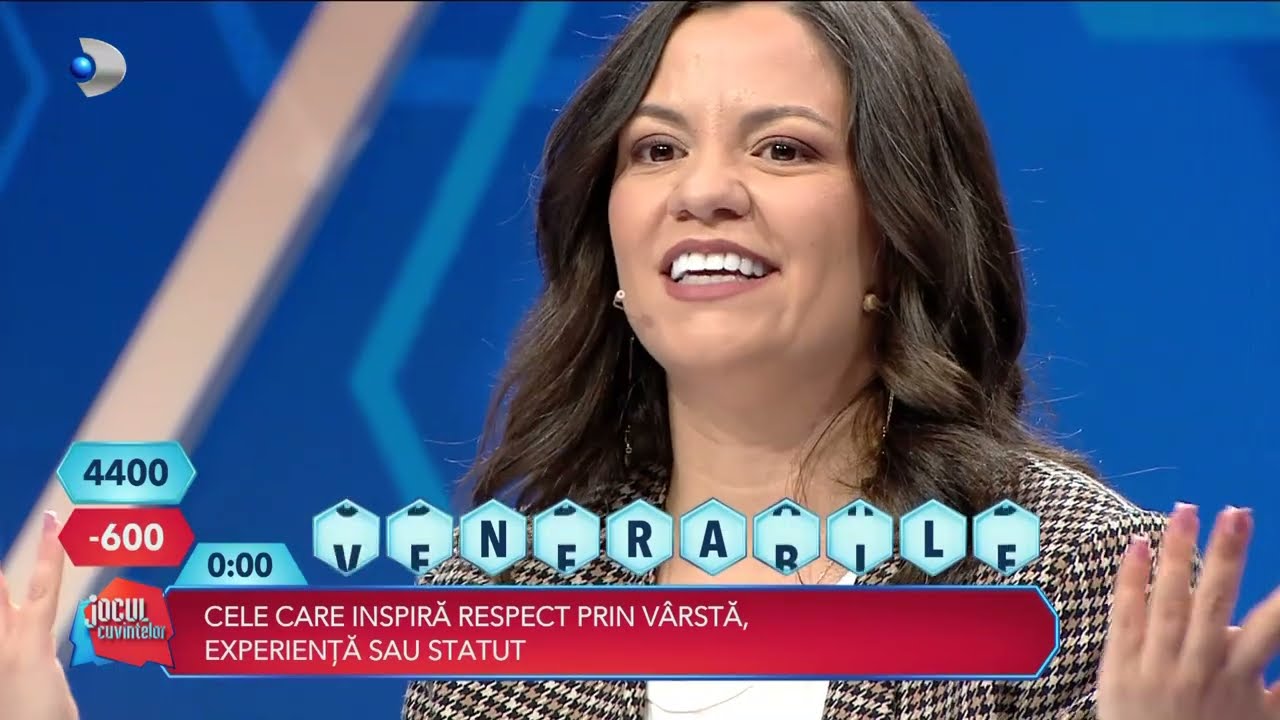Jocul cuvintelor cu Dan Negru - Ana-Maria a oferit raspunsuri rapide! Cum a incheiat!?