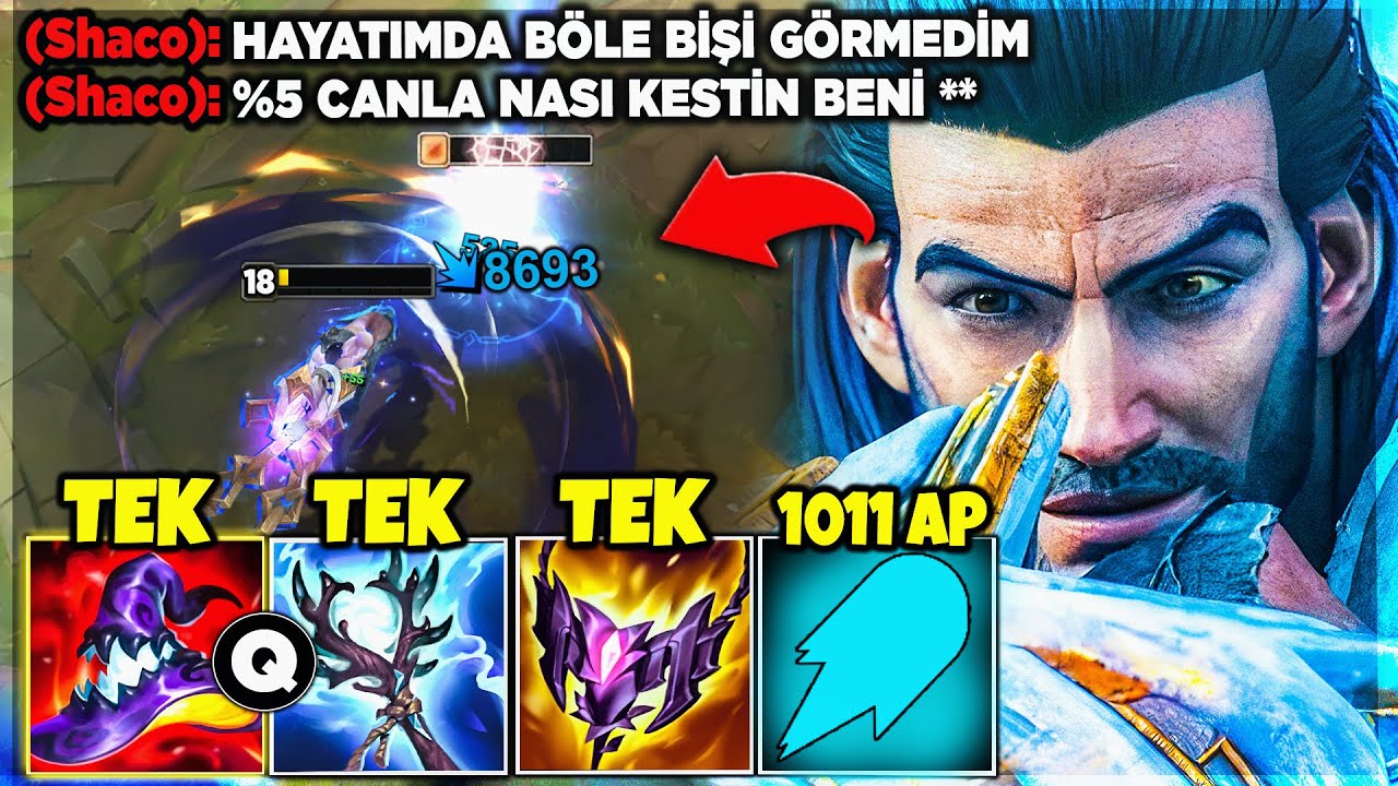 1011 MAX AP SYLAS JUNGLE !! ADAMIN AKLI ÇIKTI TEK YİYİNCE !! | Ogün Demirci
