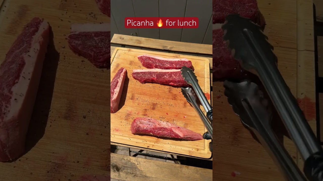 Picanha on the Expert Grill 24 imch charcoal grill. #bbq #picanha #expertgrill