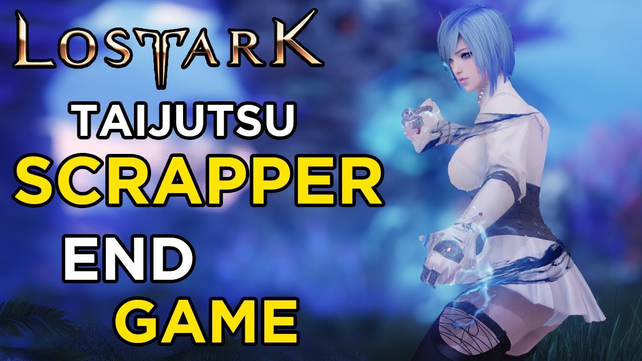 Lost Ark Scrapper Endgame Gameplay Demo | Infighter 'Taijutsu' Build | Martial Artist