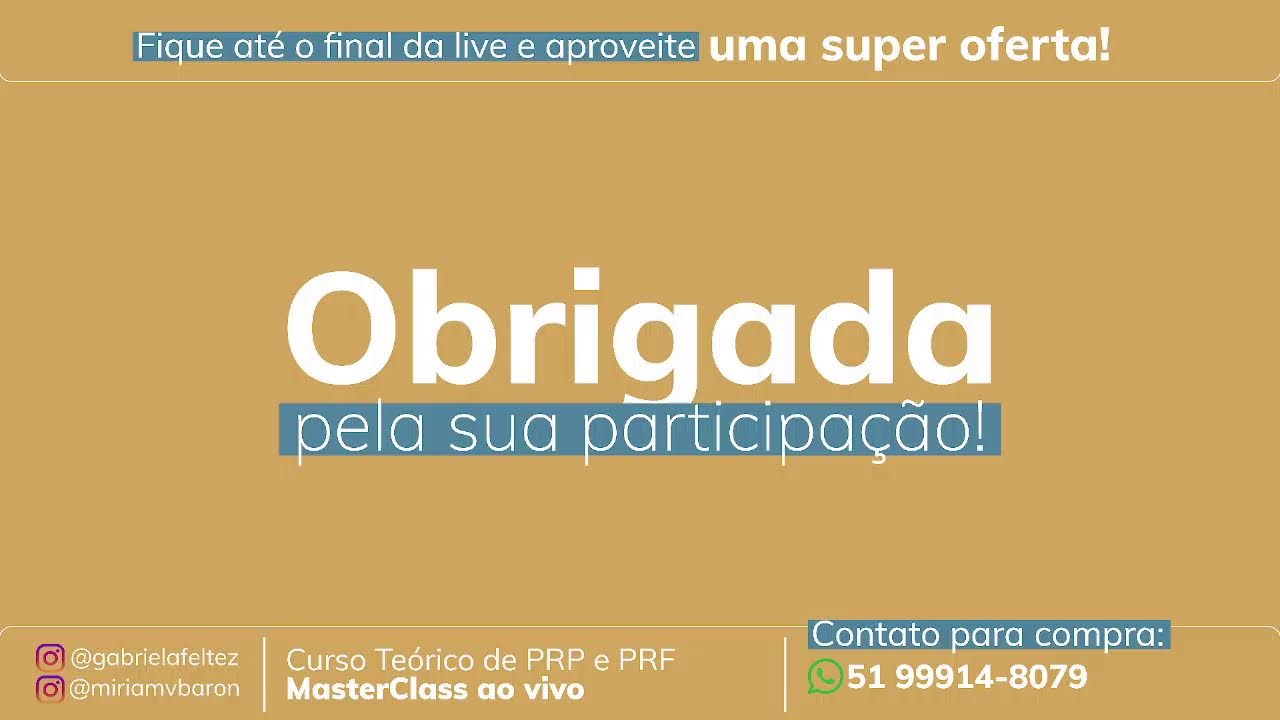 Masterclass PRP e PRF