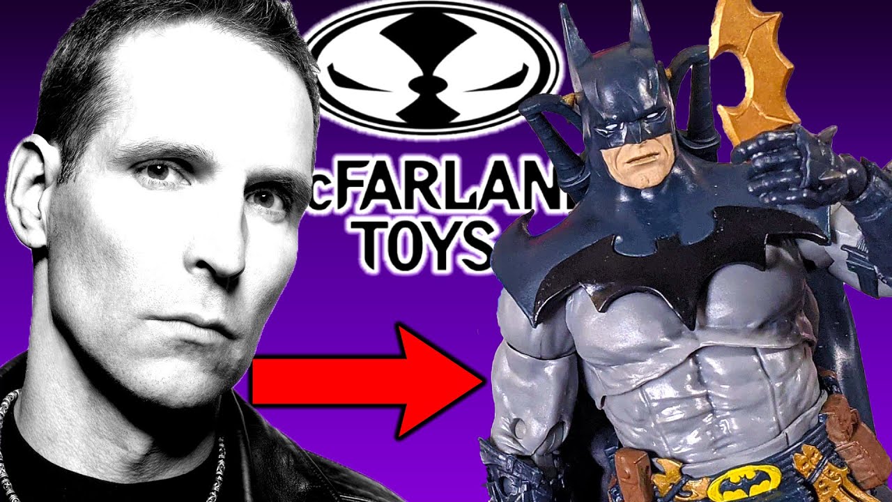 Todd McFarlane HIMSELF designed this Batman Figure! (Blue Variant)