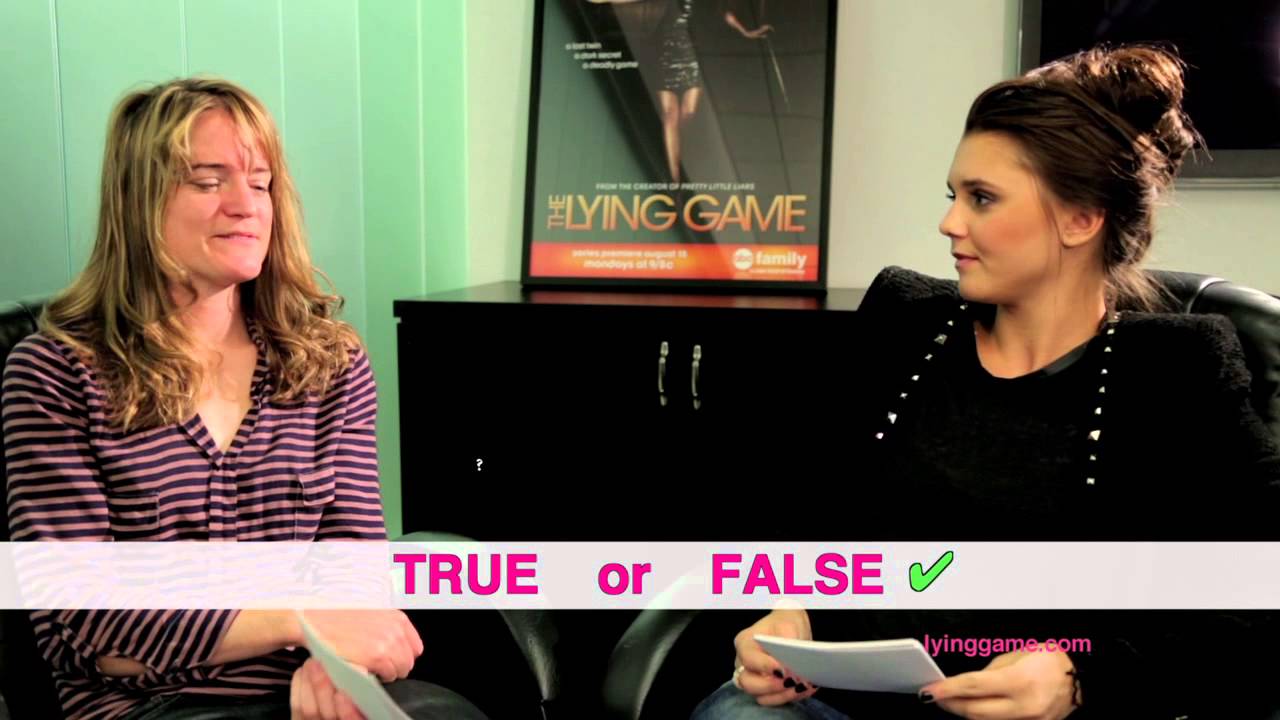 Play The Lying Game With Alexandra Chando and Sara Shepard!
