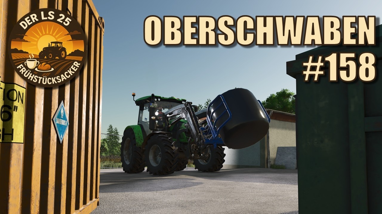 Silage verkaufen kurz vor Dunkelheit | LS25 Frühstücksacker #158