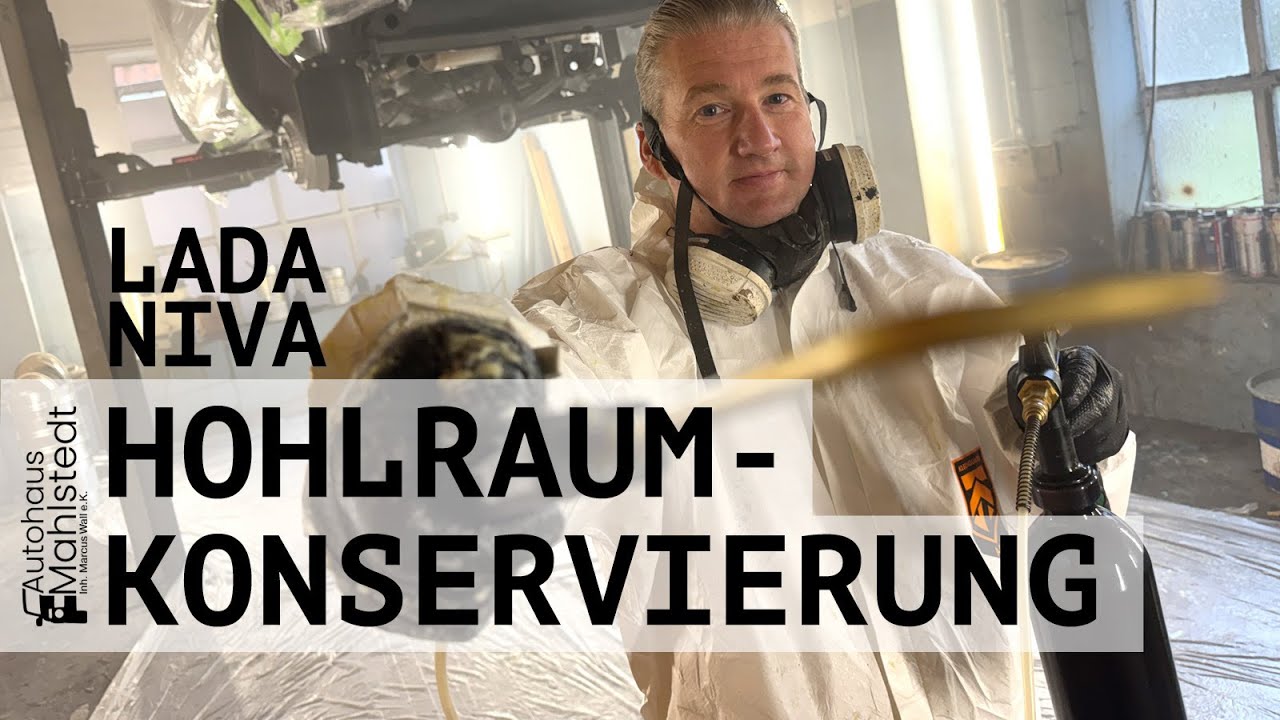 So geht eine Hohlraumkonservierung beim Lada Niva!