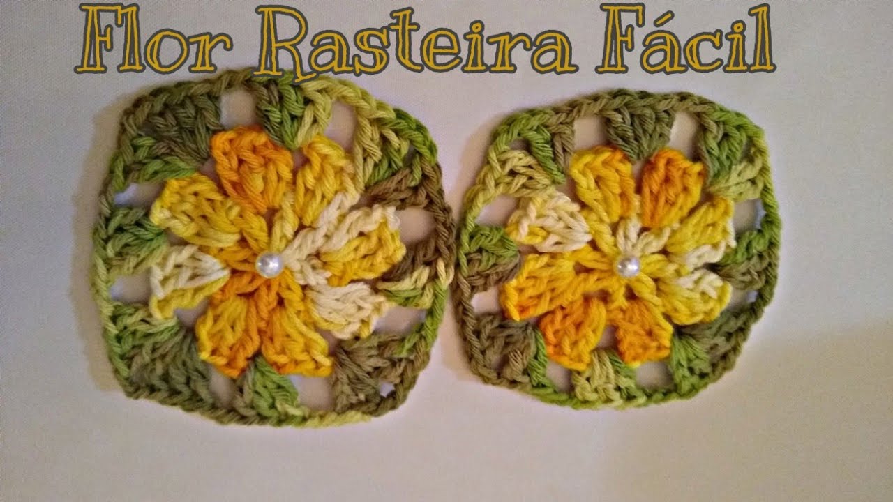 Flor Rasteira fácil