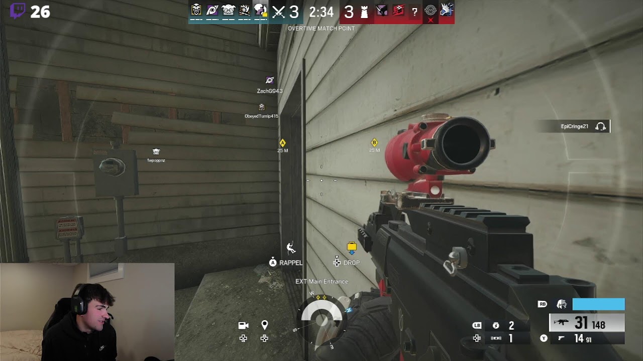 SIEGE WITH THE FELLAS!!! against viewers???