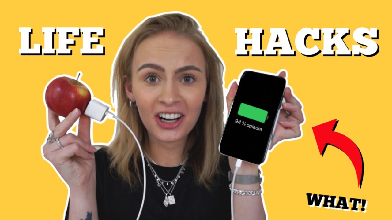 TESTER M&AElig;RKELIGE LIFEHACKS #5 | Signe Kragh